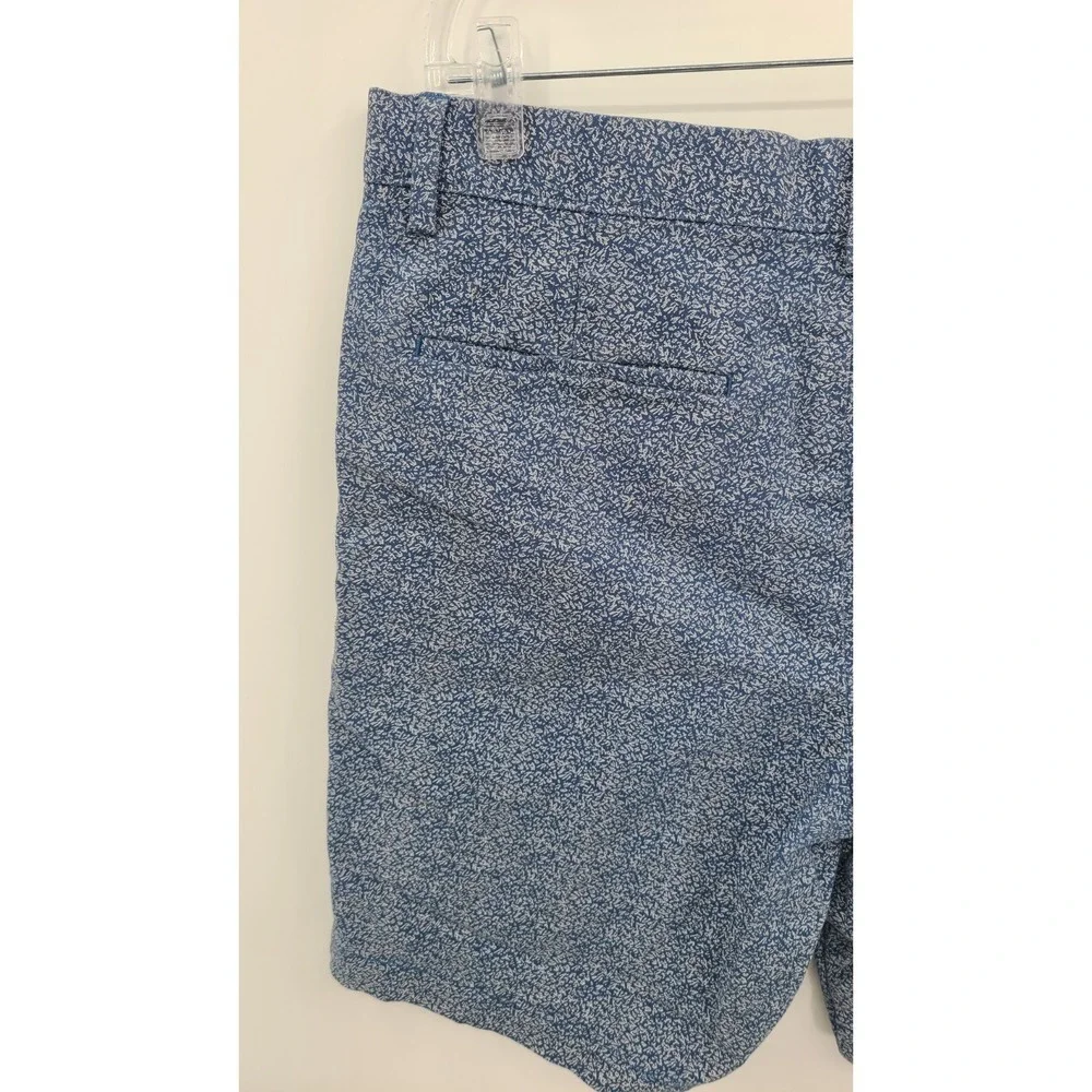 Banana Republic Aiden Men Shorts 34 Preppy Classic Vacation Travel Nautical Blue